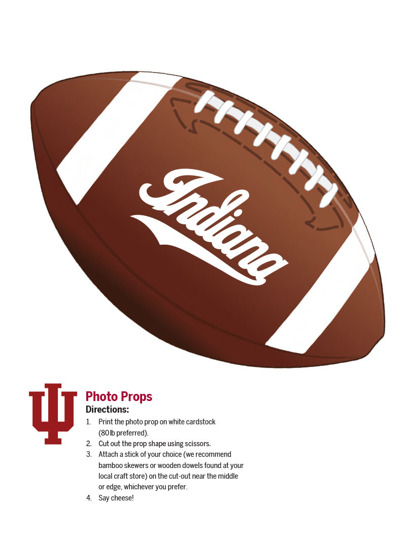 photo props football