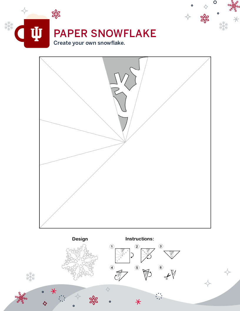 Paper snowflake three