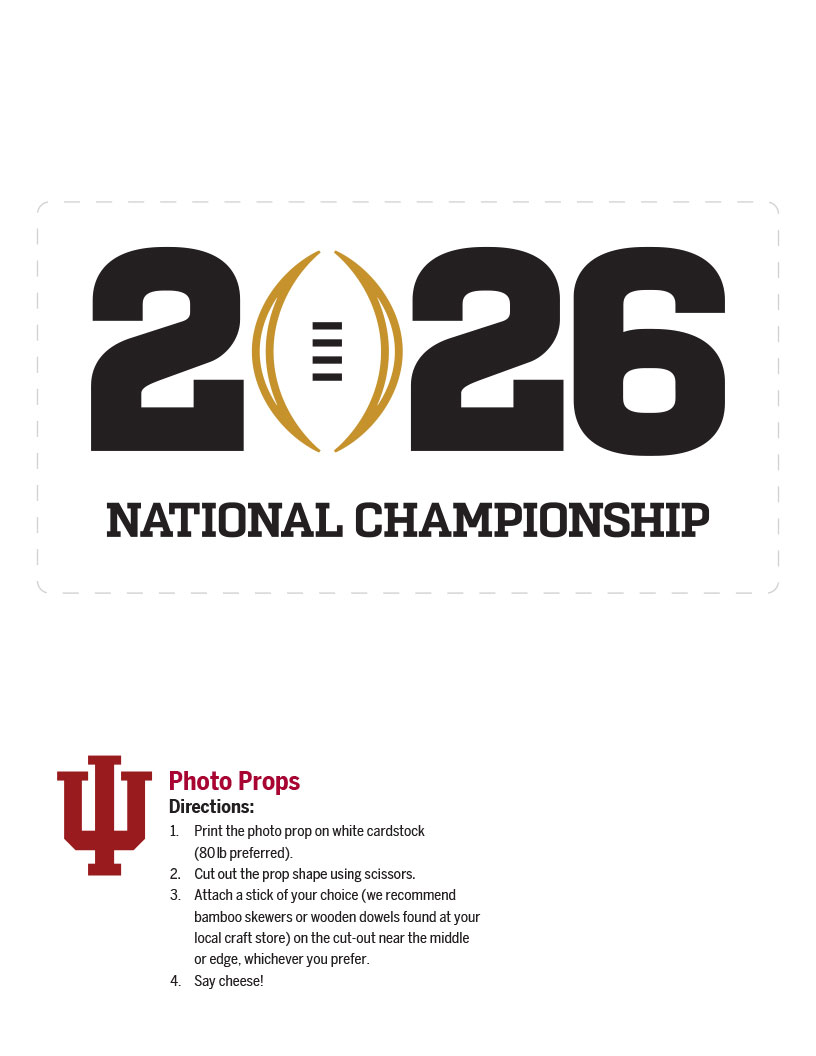photo props 2026 National Championship logo