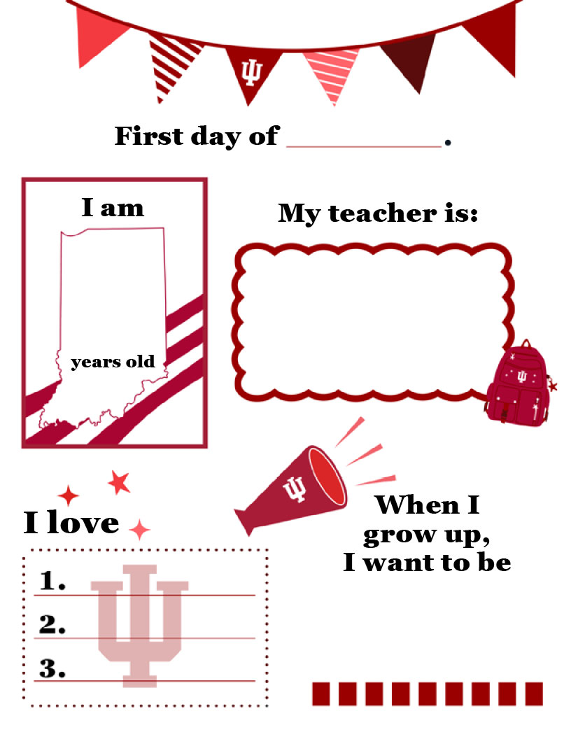 First day of school introduction worksheet