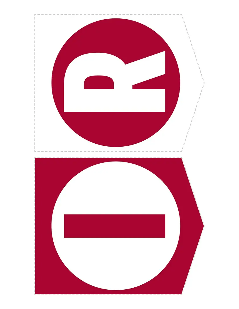 Banner parts “I” and “R”