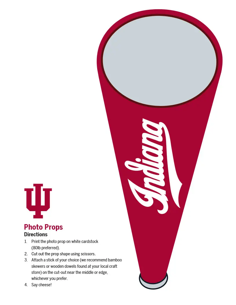 megaphone photo prop