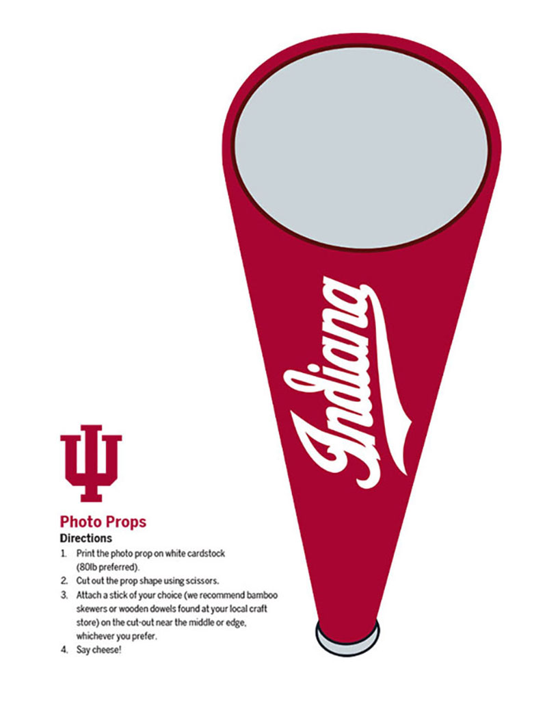 photo props megaphone