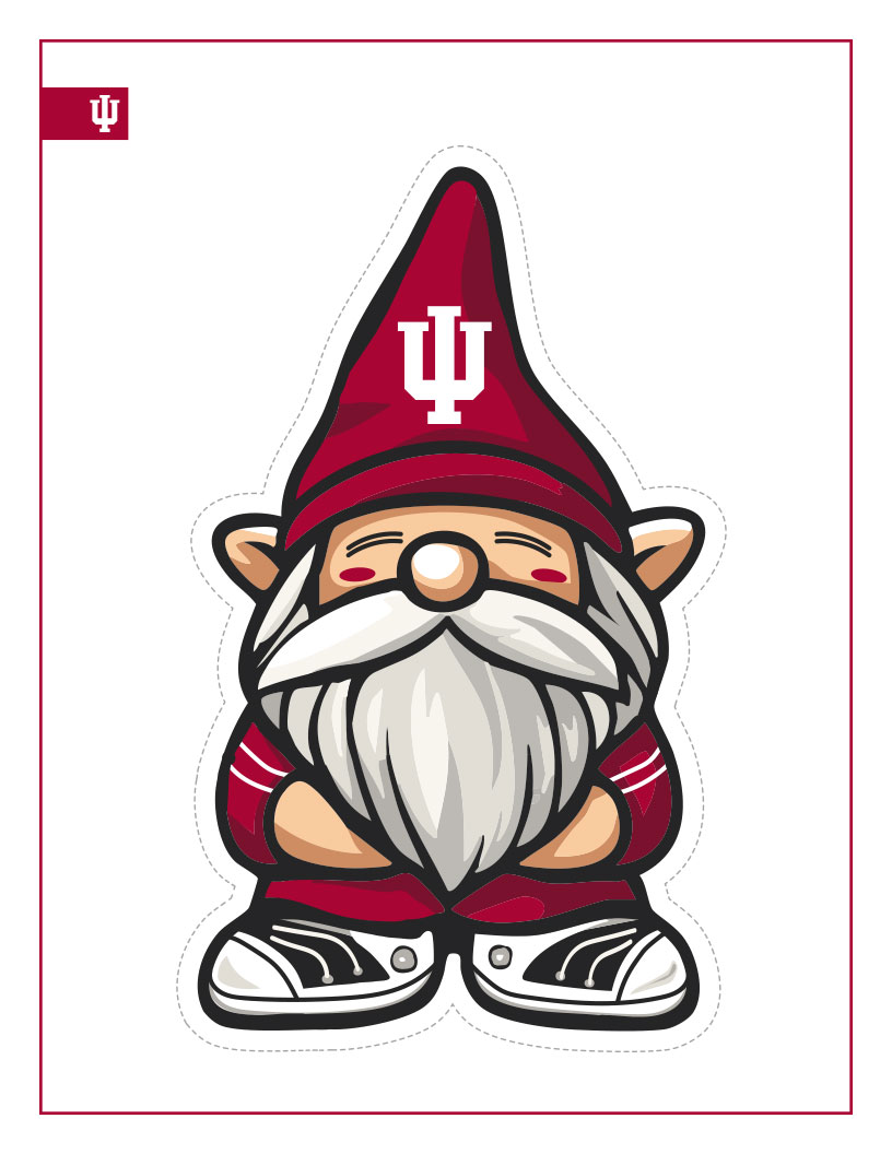 Herman the gnome cutout