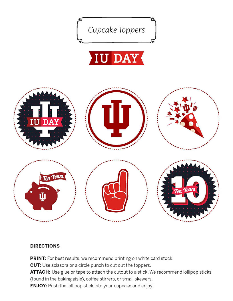 Cupcake toppers