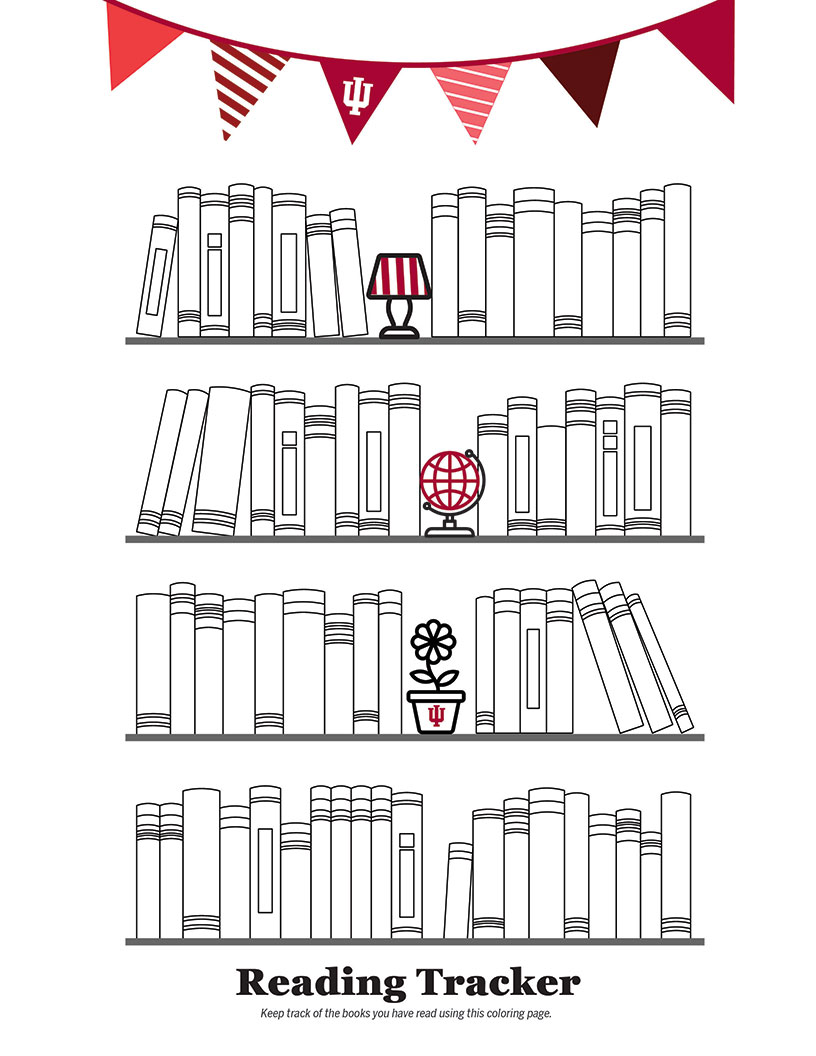 Bookshelf reading tracker