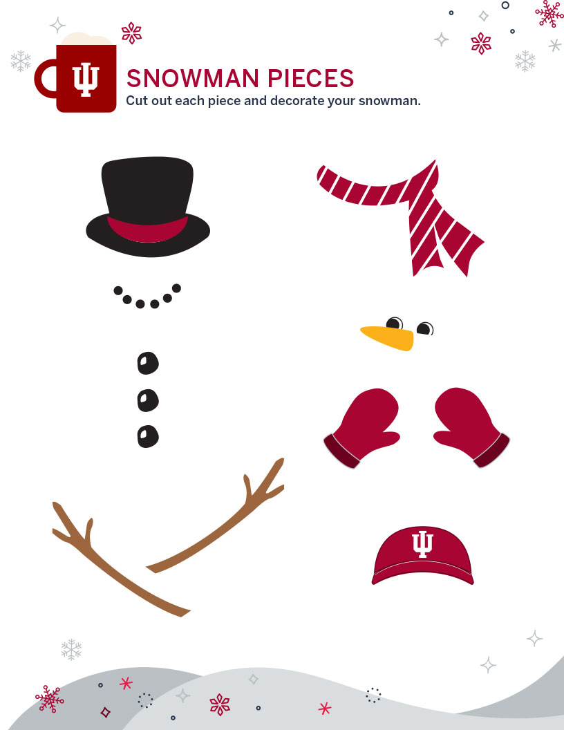 Snowman pieces