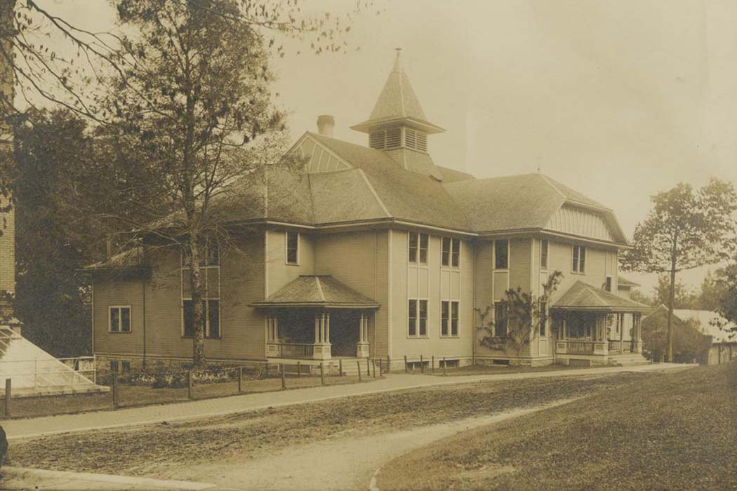 The "original" Assembly Hall in 1910
