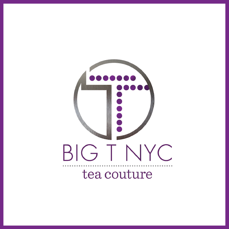 Text that reads: BIG T NYC, tea couture