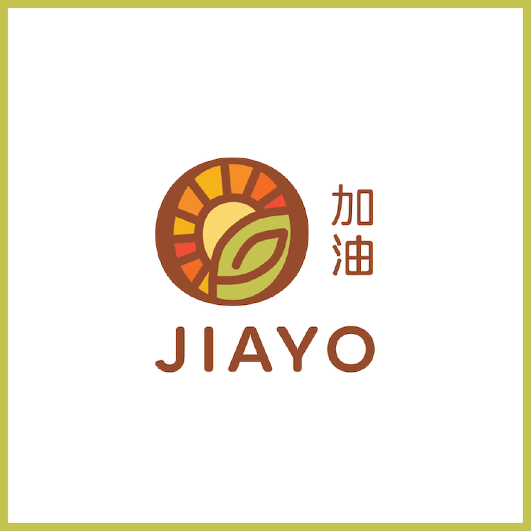 Illustration of a sun; text that reads: JIAYO